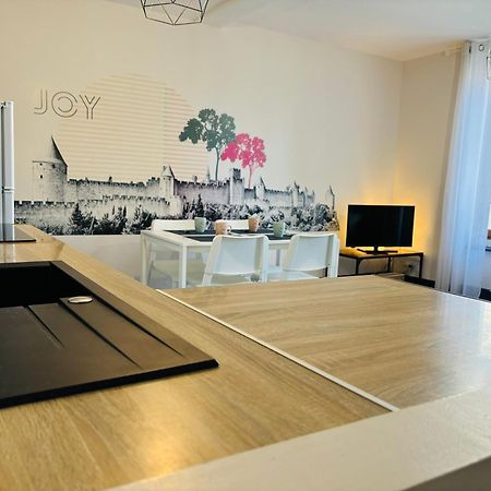 Spacieux, Climatisé, Quartier Calme, Proche Château, Le Cocon De Joy Carcassonne Extérieur photo